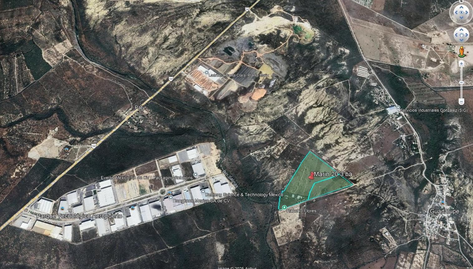 Terreno industrial en Marin NL - 1