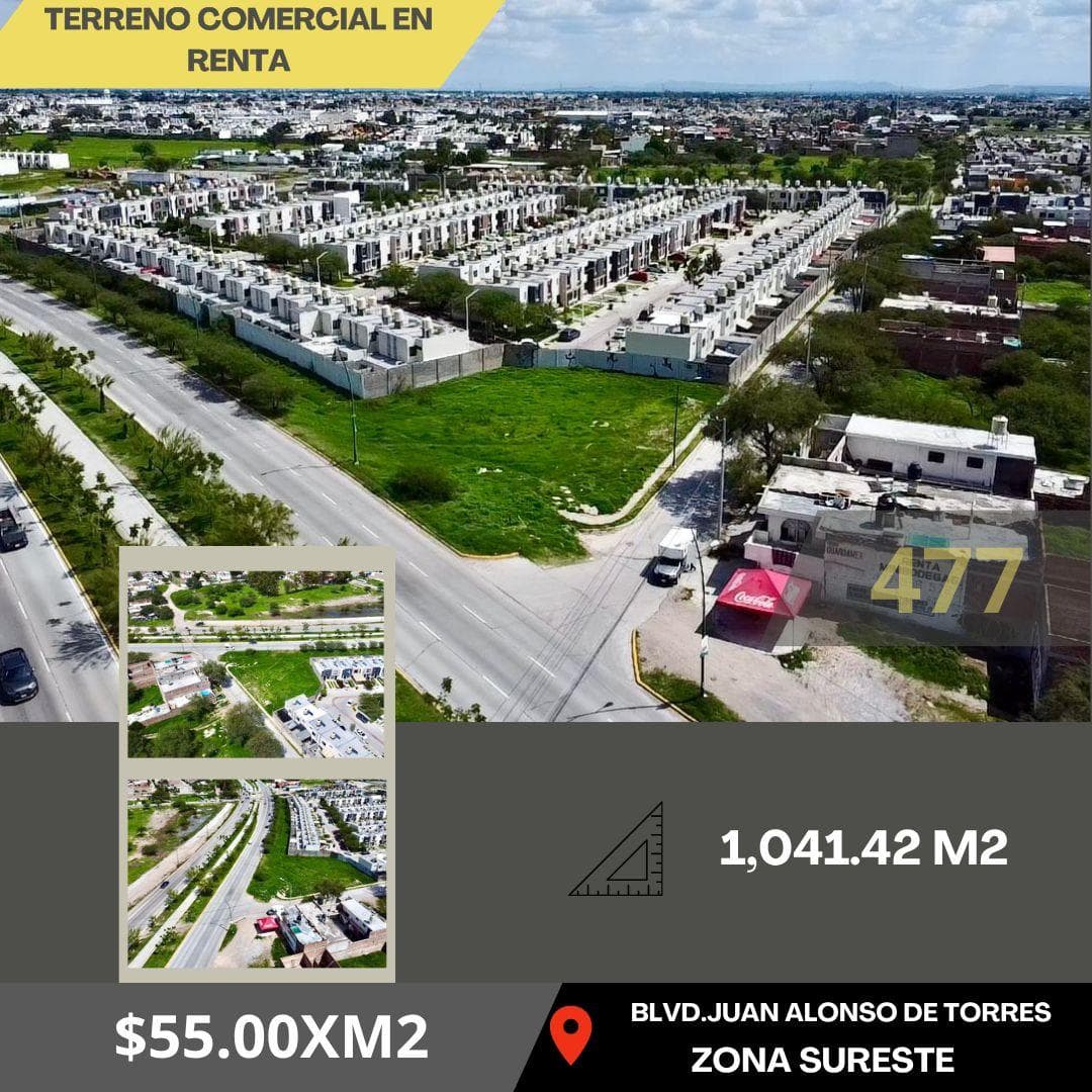 Terreno en venta en blvd.las torres - 1
