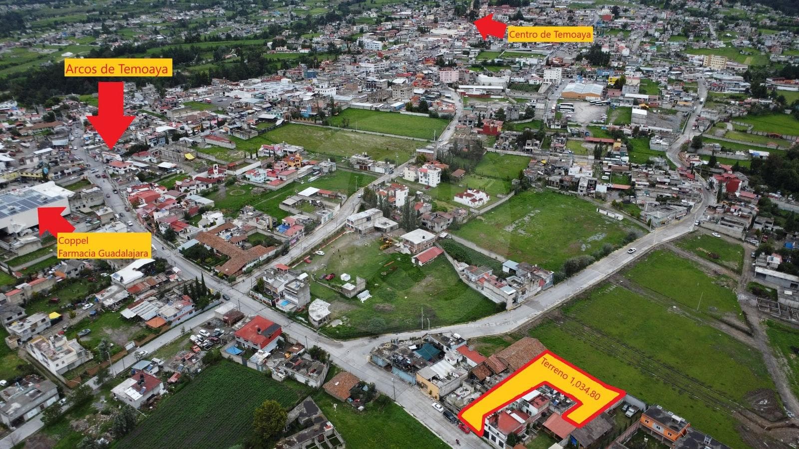 TERRENO EN RENTA EN TEMOAYA - EDO. MEX. - 1