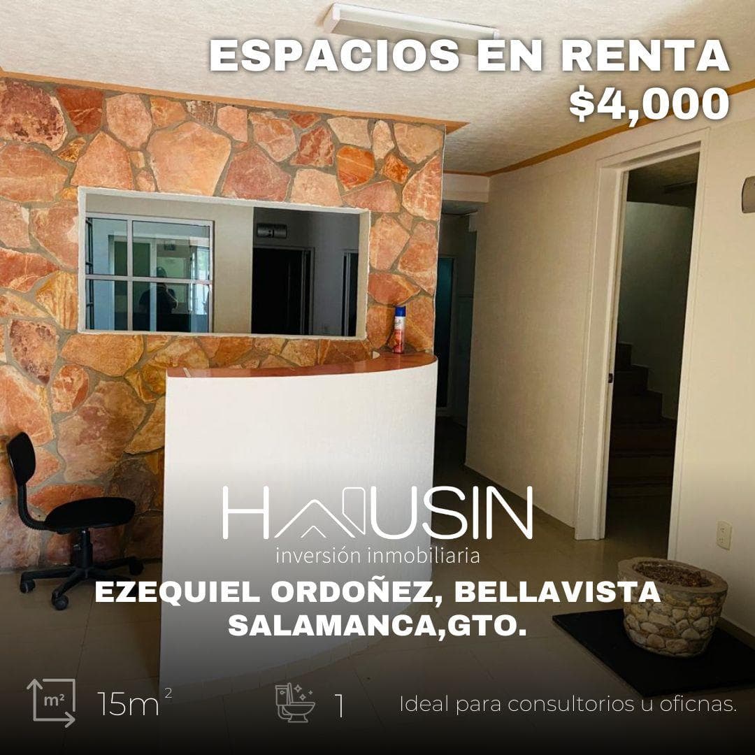 Espacios en RENTA, calle Ezequiel Ordoñez, Bellavista. Salamanca, Gto. - 1
