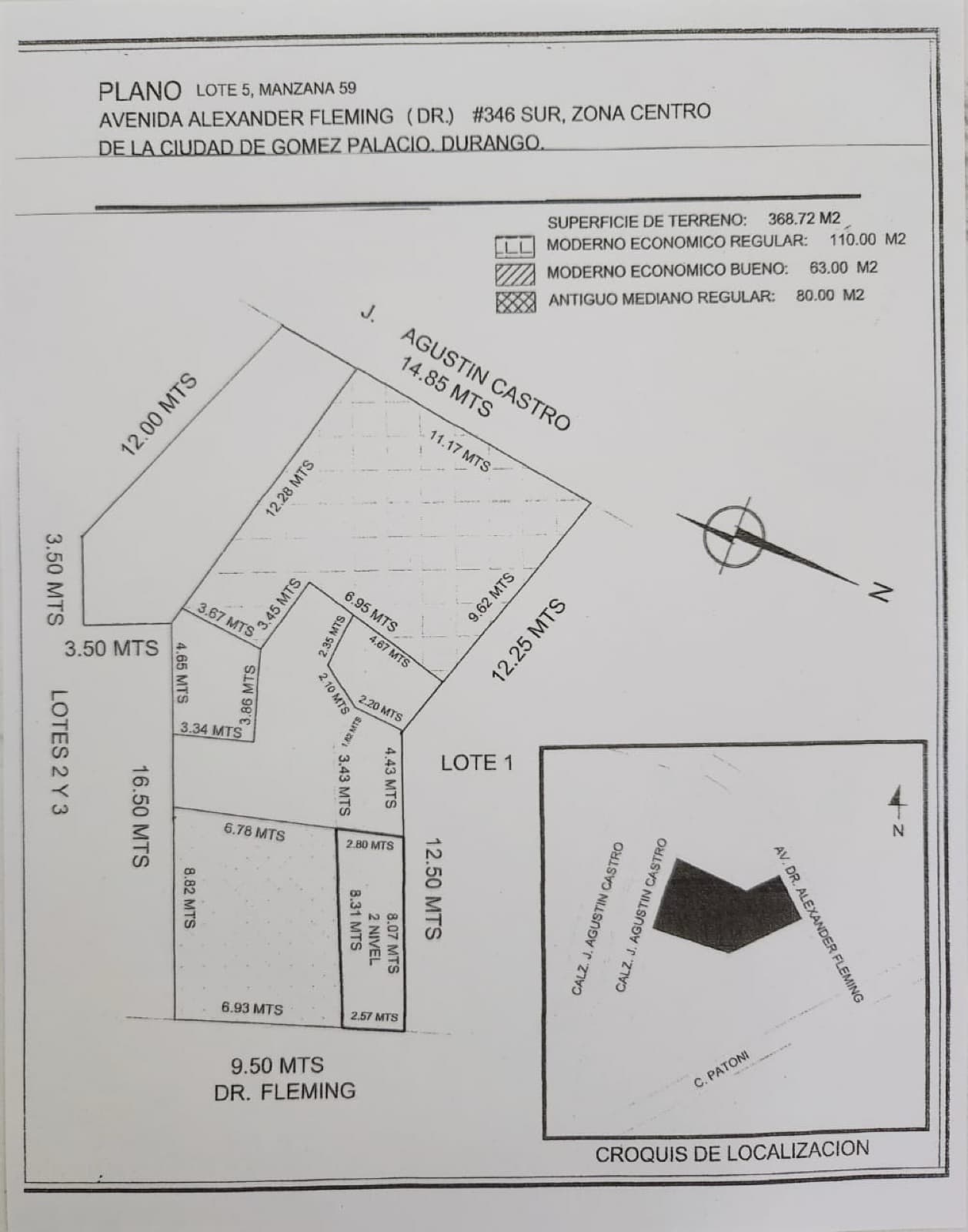 Terreno - Gómez Palacio Centro - 1