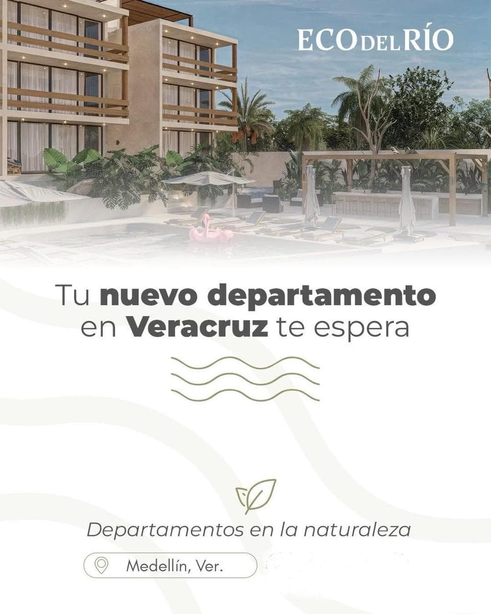 Departamento en Pueblo Medellin de Bravo - 1