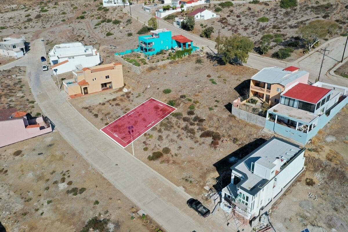 TERRENO EN VENTA CON VISTA AL MAR EN HACIENDA VISTAMAR, PLAYAS ROSARITO - 1