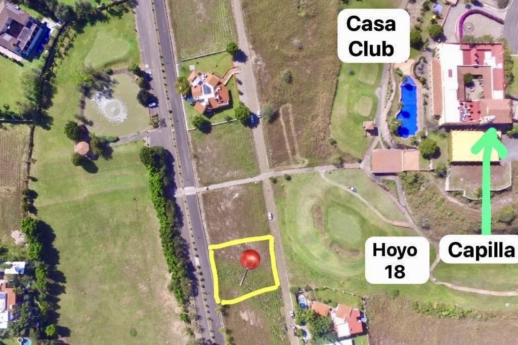 Santa Sofia Country Club, Terreno 1,606 M2, frente al hoyo 18 - 1