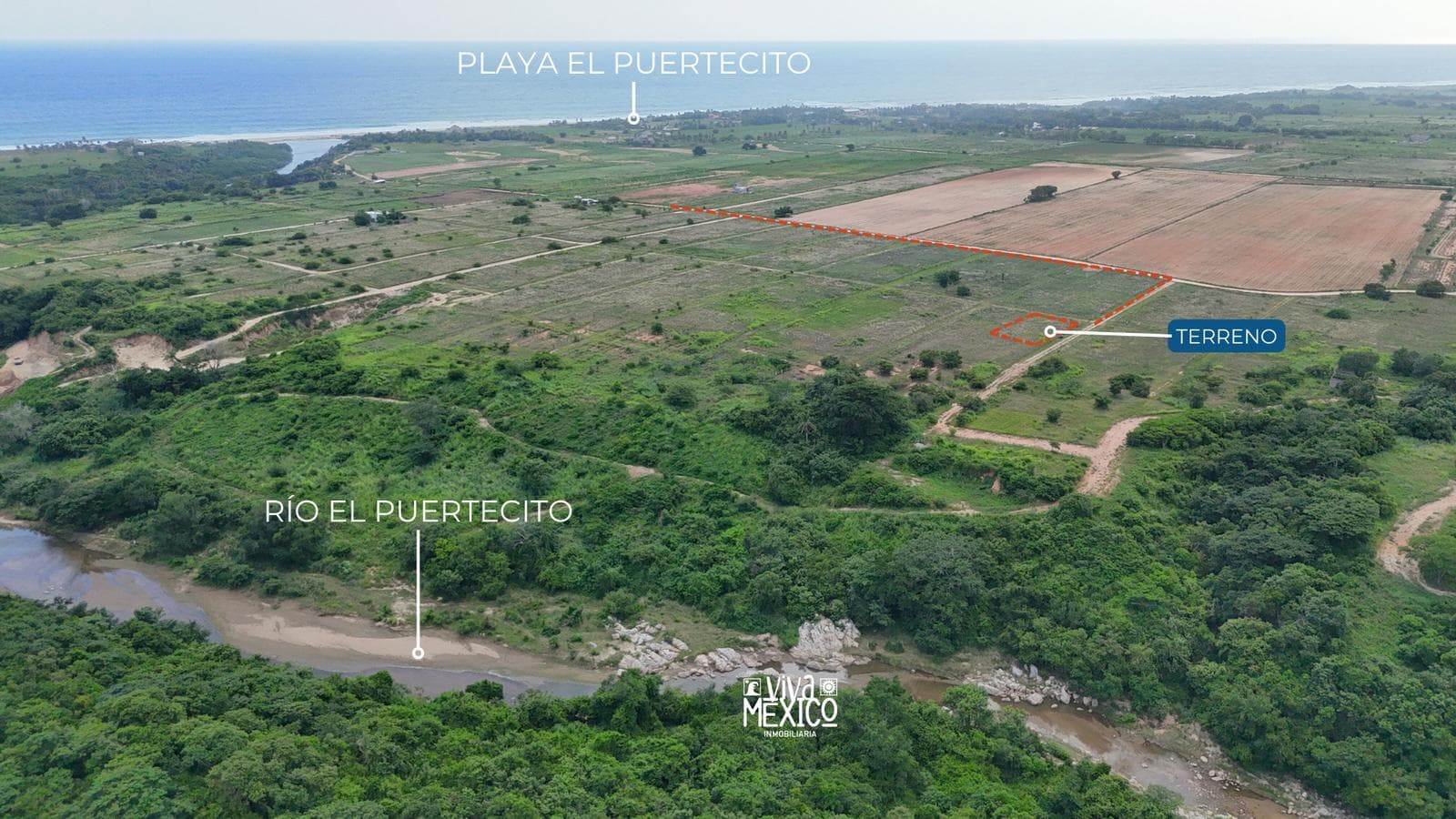 TERRENO DE INVERSIÓN EN PLAYA EL PUERTECITO, PUERTO ESCONDIDO, OAXACA - 1