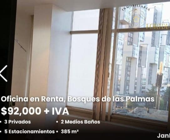RENTA OFICINA INTERLOMAS - 1