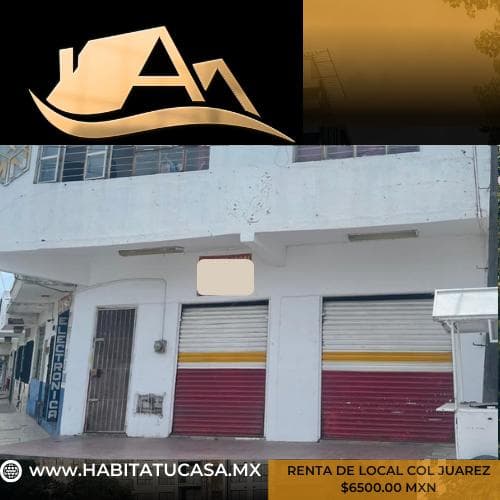 Renta de local en col. Juárez en avenida principal - 1