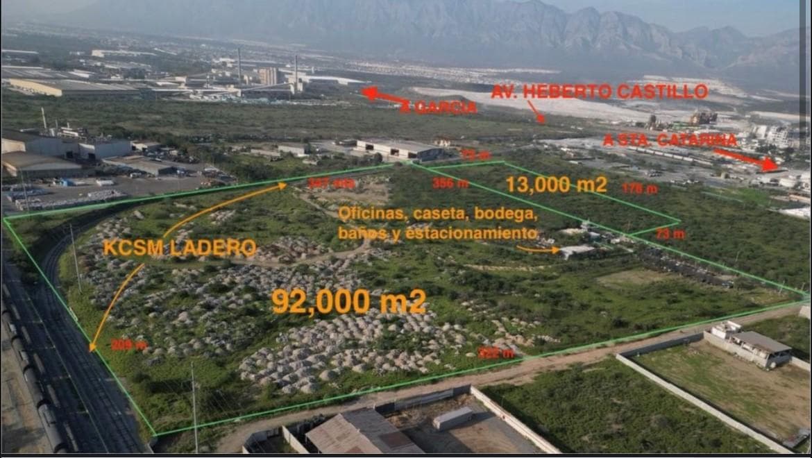 Terreno industrial en renta garcia nuevo leon - 1