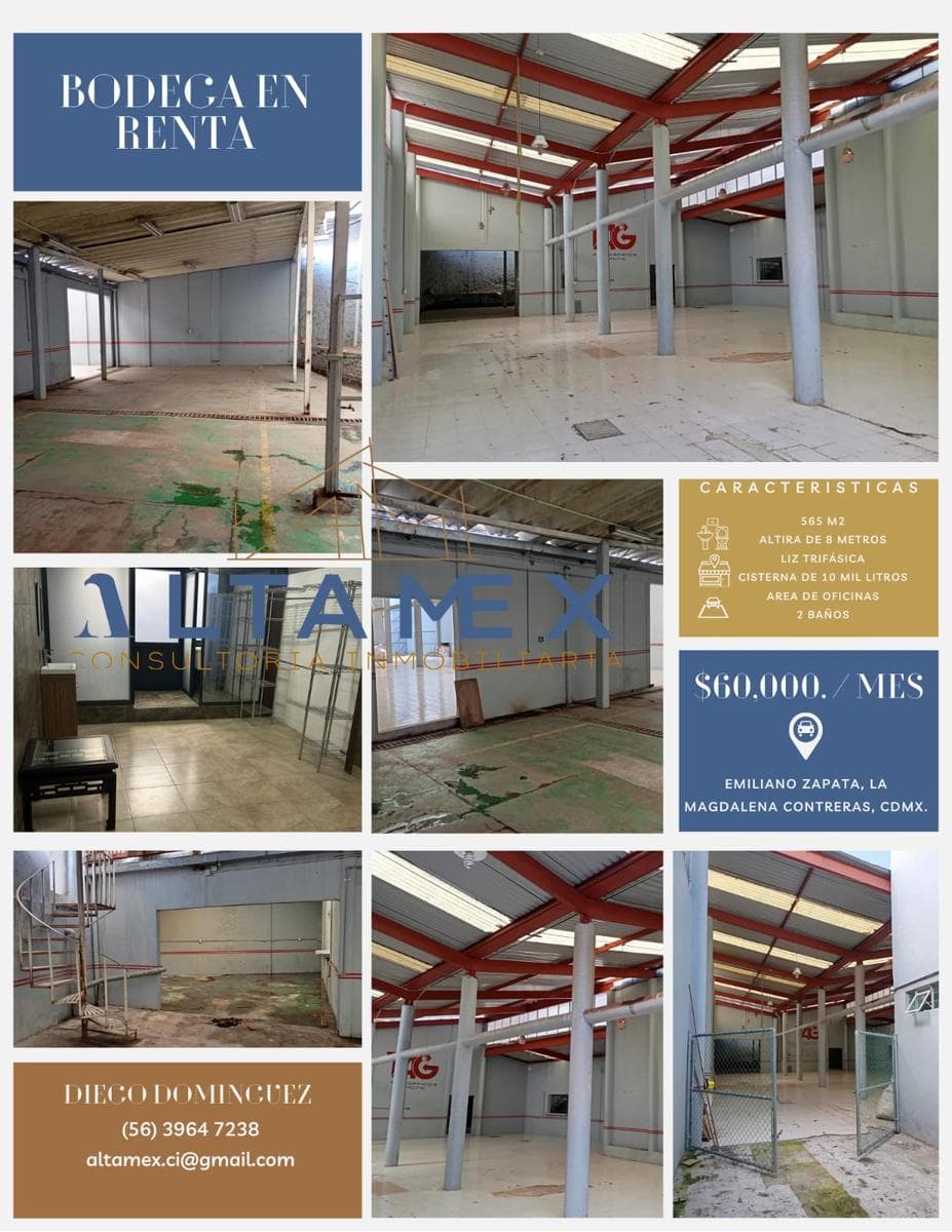BODEGA EN RENTA - 1