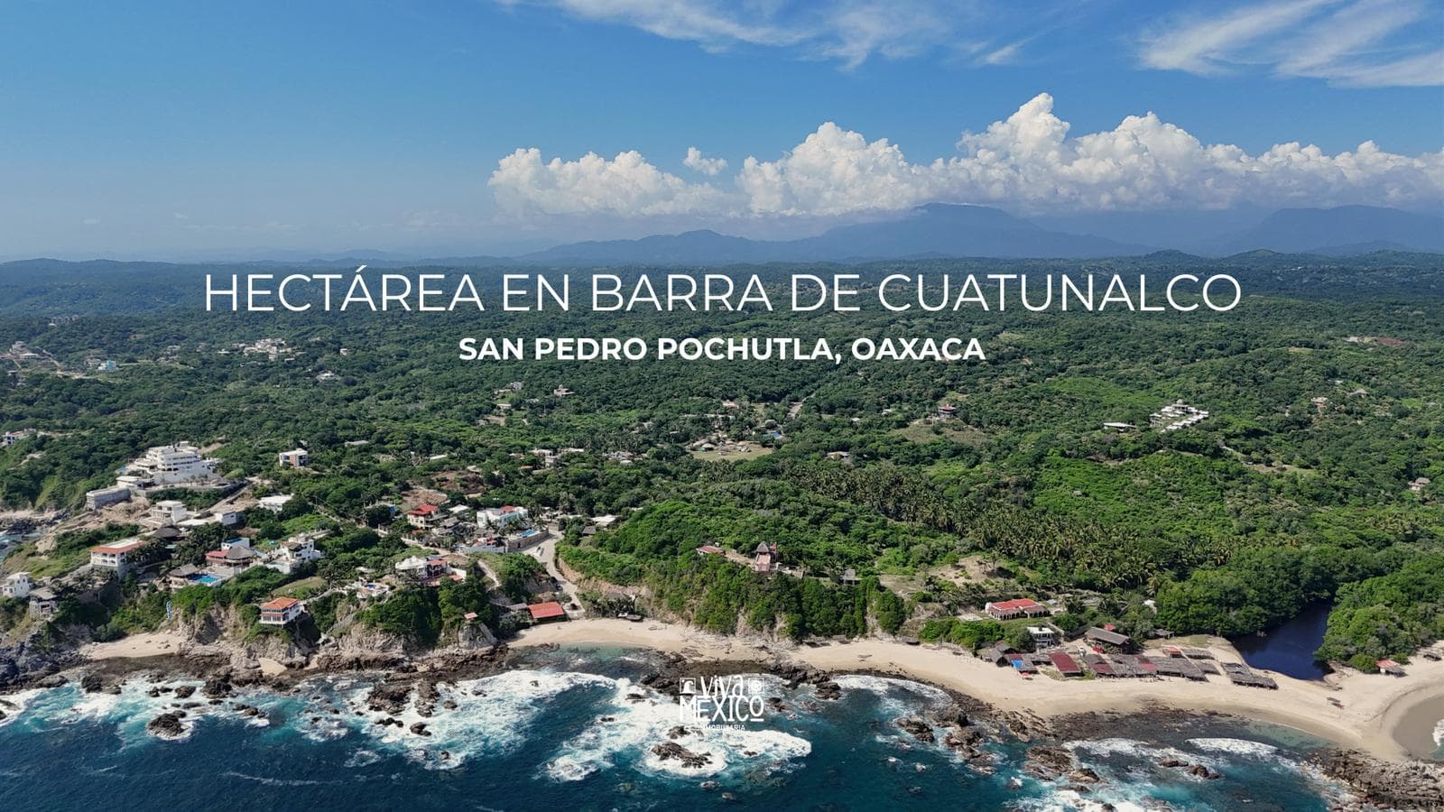 Hectárea en Barra de Cuatunalco, Oaxaca. - 1