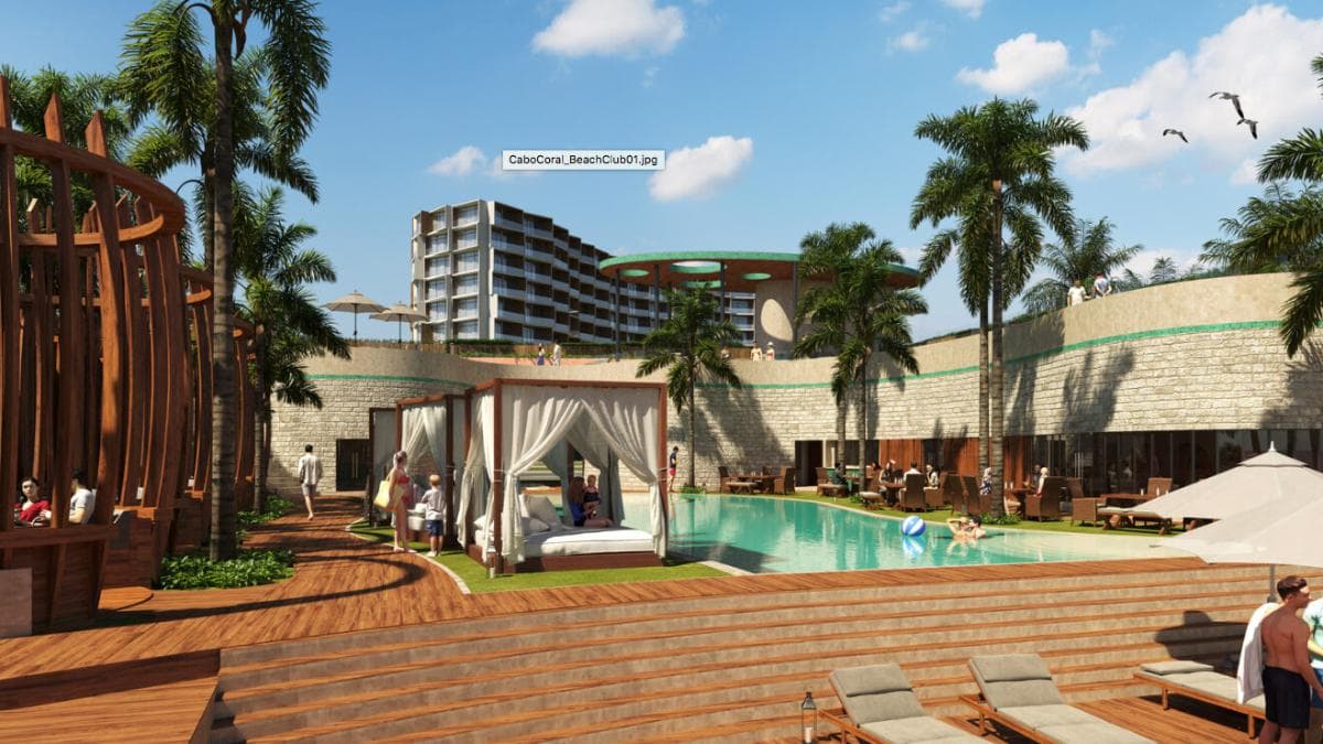 DEPARTAMENTOS EN VENTA, CABO CORAL COMPLEJO RESIDENCIAL EN CHICXULUB PUERTO - 1