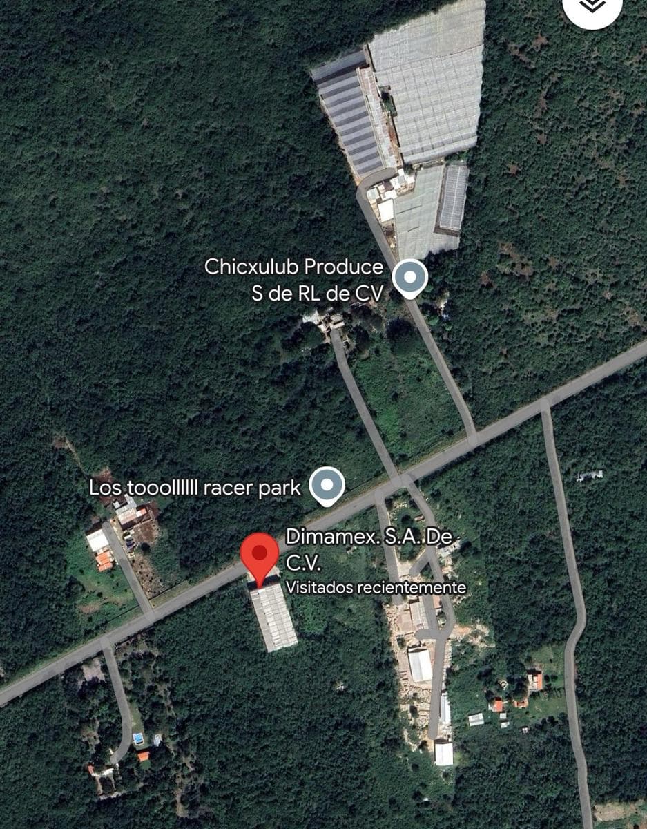 TERRENO EN VENTA PARA INVERTIR, CARRETERA CHICXULUB-IXIL CON NAVE INDUSTRIAL - 1