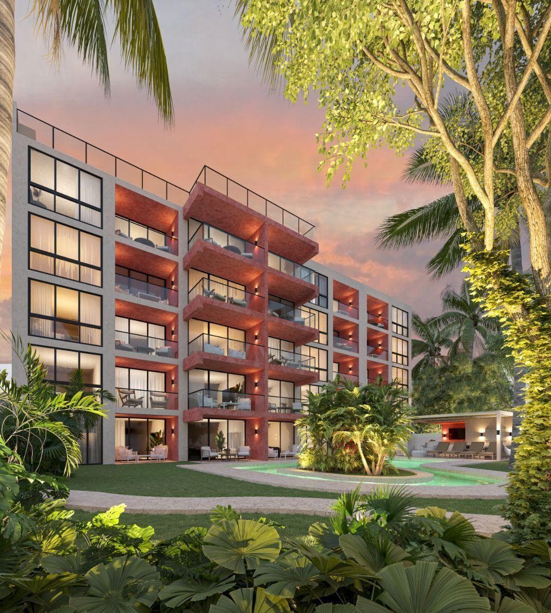 DEPARTAMENTOS EN VENTA CON VISTA AL MAR "VERANA" , CHICXULUB, YUCATAN. - 1