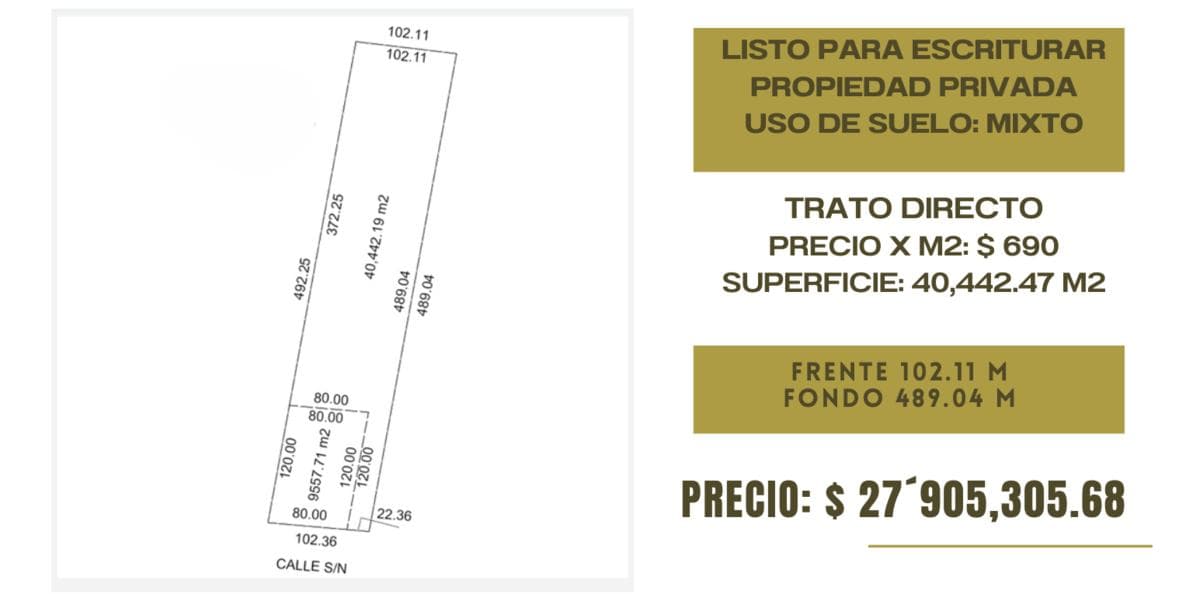 TERRENO CON EXCELENTE UBICACIÓN EN MUXUPIP MOTUL. - 1