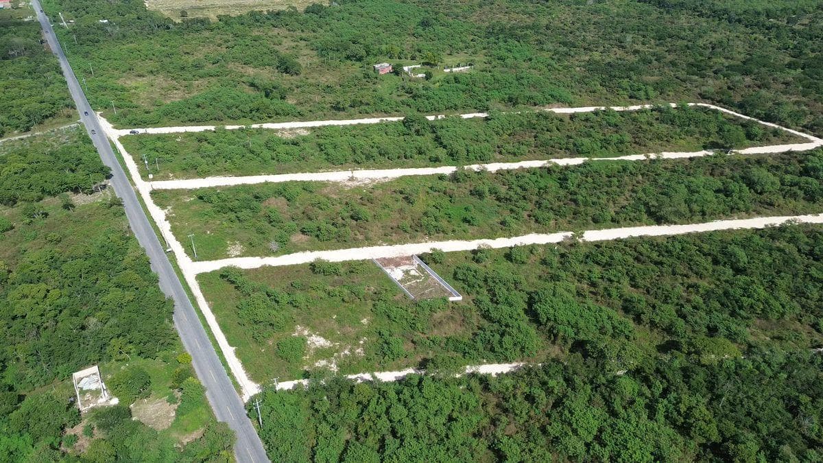 TERRENOS EN VENTA MOTUL NORTE, CARRETERA TELCHAC PUERTO. - 1