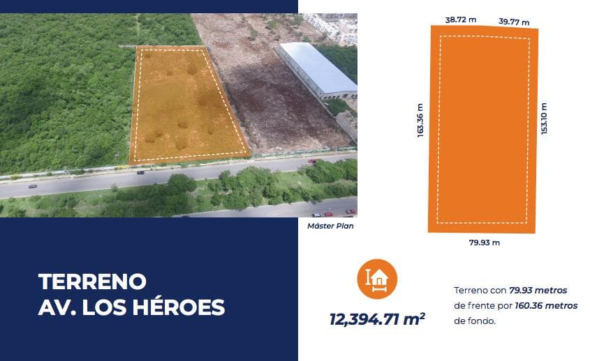 TERRENO EN RENTA, AVENIDA LOS HEROES - 1