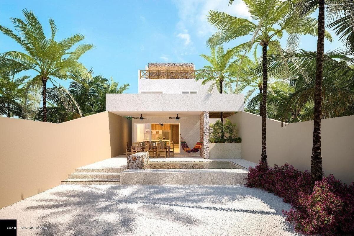 CASA EN PRE VENTA EN LAS PLAYAS DE SAN SAN CRISANTO YUCATÁN - 1