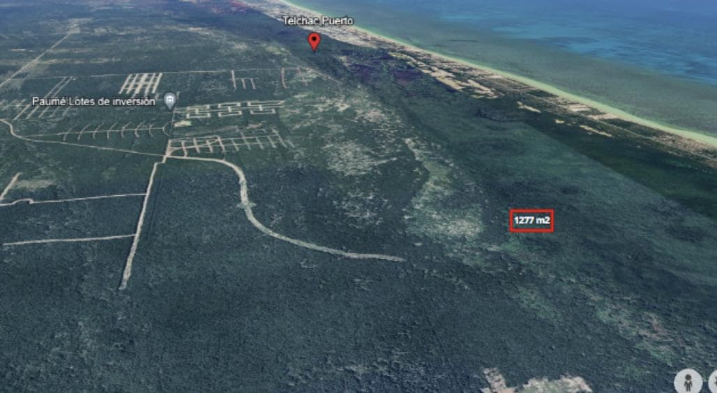GRAN TERRENO EN VENTA CERCA DE LAS PLAYAS DE TELCHAC PUERTO. - 1