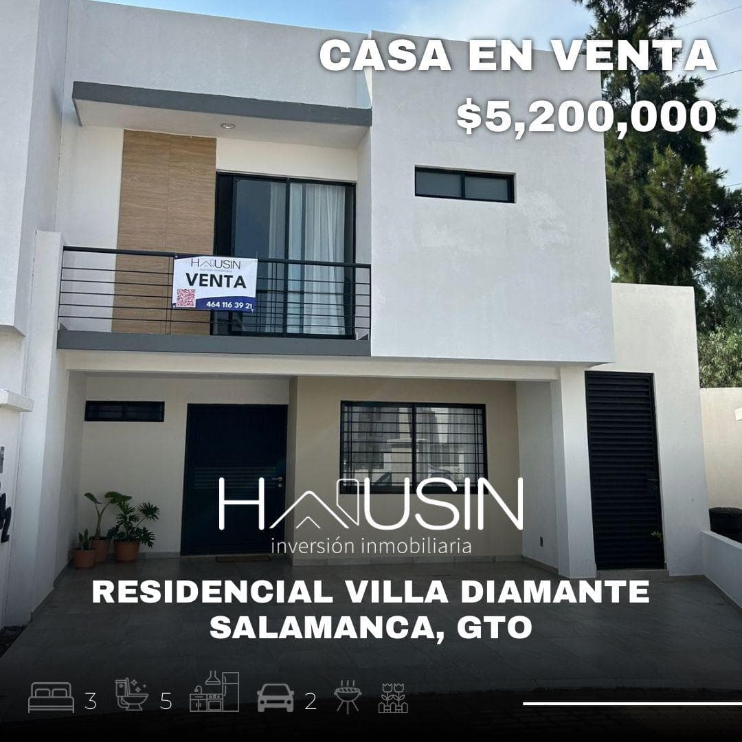 Casa en VENTA, Residencial Villa Diamante. Salamanca, Gto. - 1