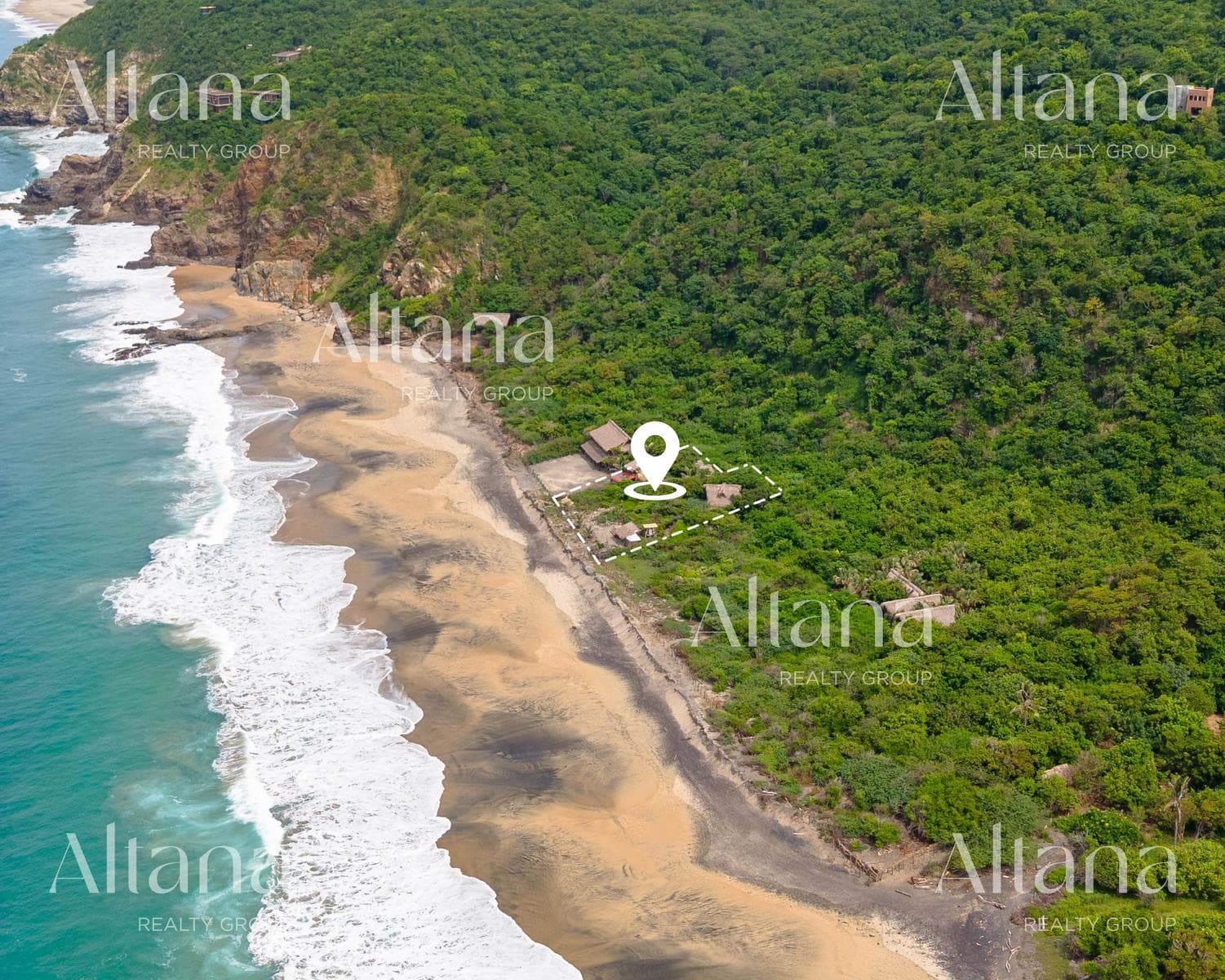 Terreno en venta en Playa Mermejita, Mazunte - 1