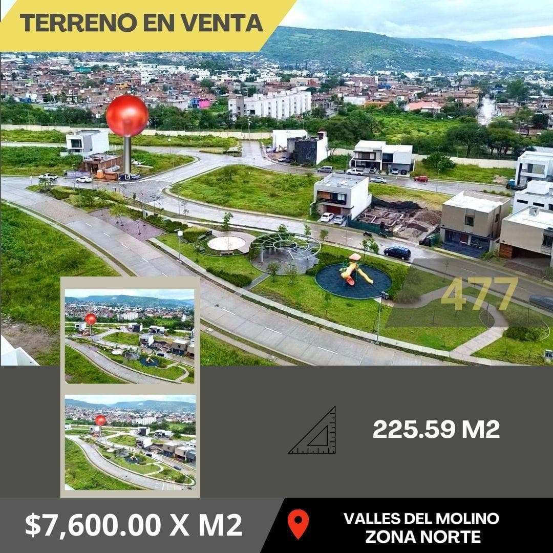 Terreno EN VENTA EN VALLES DEL MOLINO - 1