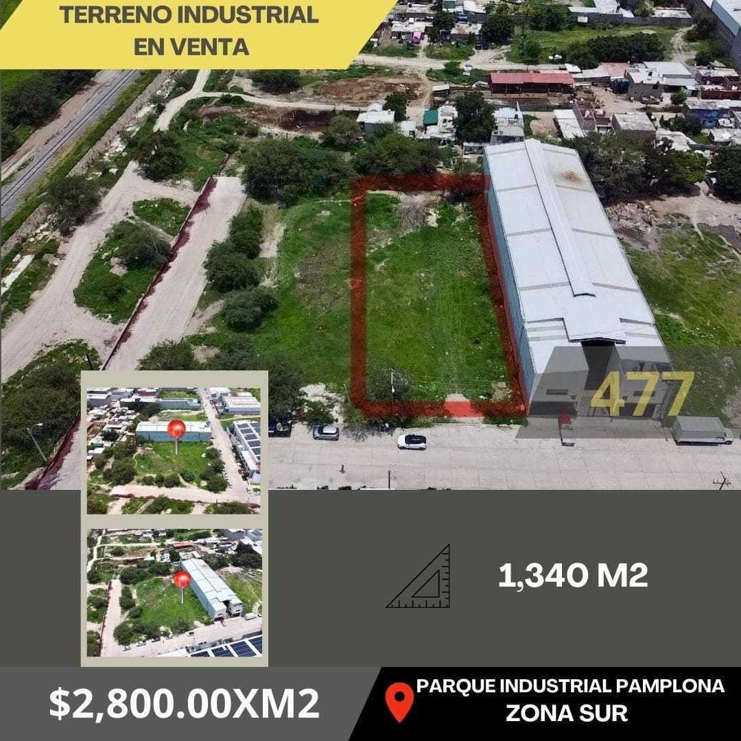 Terreno EN VENTA EN PARQUE INDUSTRIAL PAMPLONA - 1