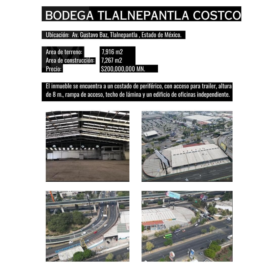 Bodega en Venta Tlalnepantla Costco - 1