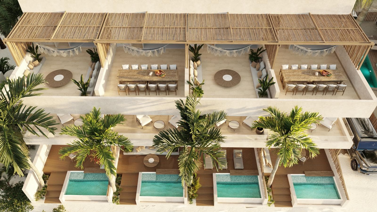 EN VENTA CASA EN TELCHAC PUERTO DE 4 HABITACIONES CON ALBERCA, ROOFTOP Y ACCESO A LA PLAYA - 1