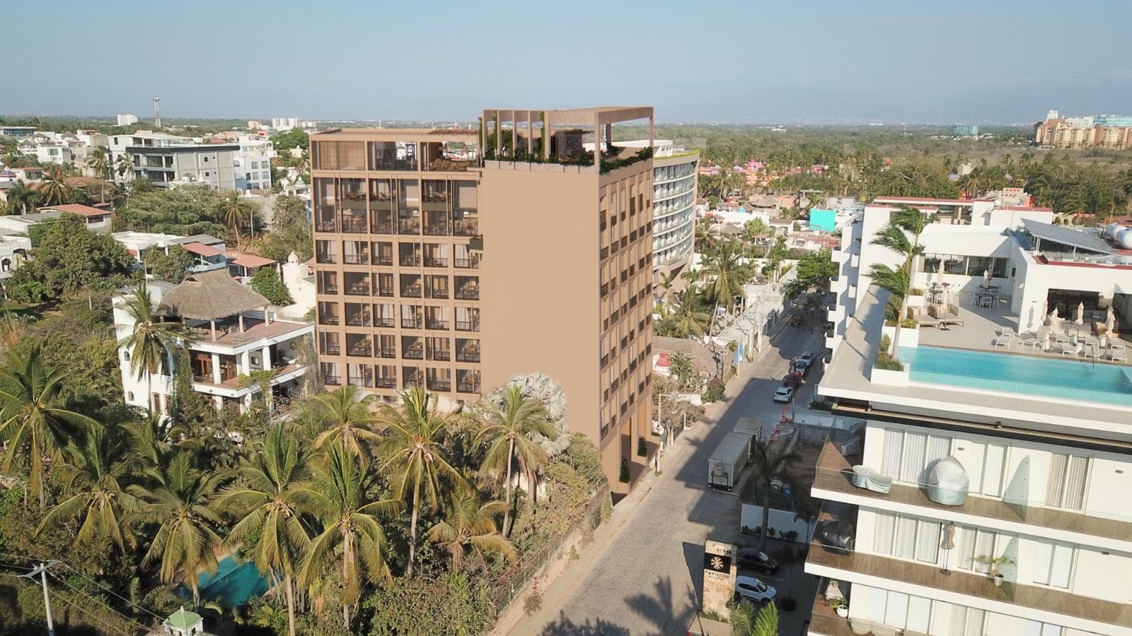 DEPTOS DESDE $5,950,000 A UNA CALLE DE PLAYA BUCERÍAS. BAHÍA DE BANDERAS. - 1