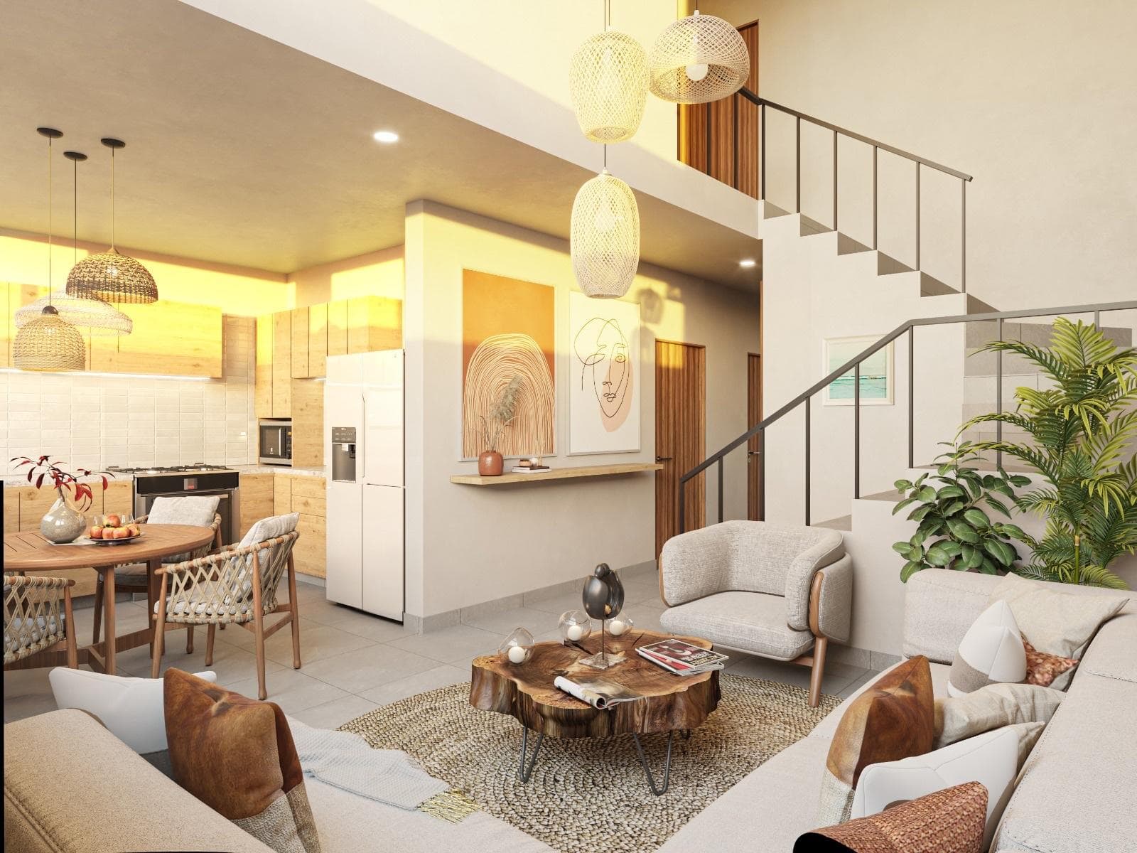 CASAS DE 2 Y 3 REC. 5,325,000 A MINUTOS DE LA PLAYA EN BAHÍA DE BANDERAS. NAYARIT. - 1