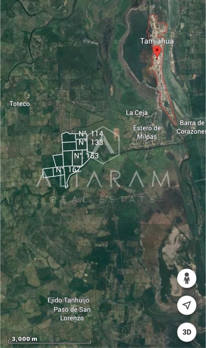 ¡OPORTUNIDAD A LA VENTA! TERRENO UBICADO EN TAMIAHUA VERACRUZ - 1
