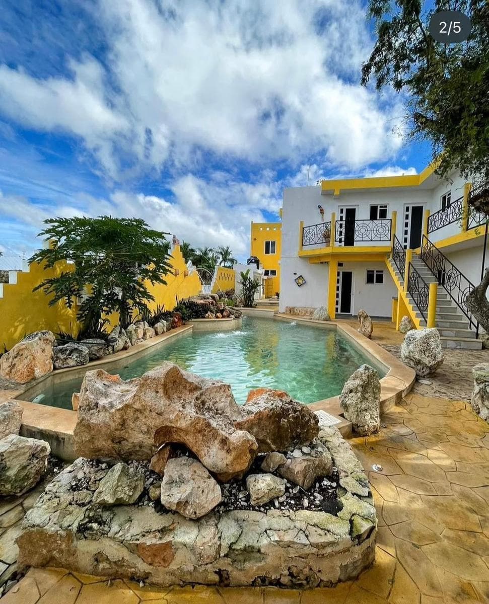 CASA, HOTEL EN VENTA EN IZAMAL YUCATÁN, PUEBLO MÁGICO,IDEAL PARA INVERSIONISTAS - 1