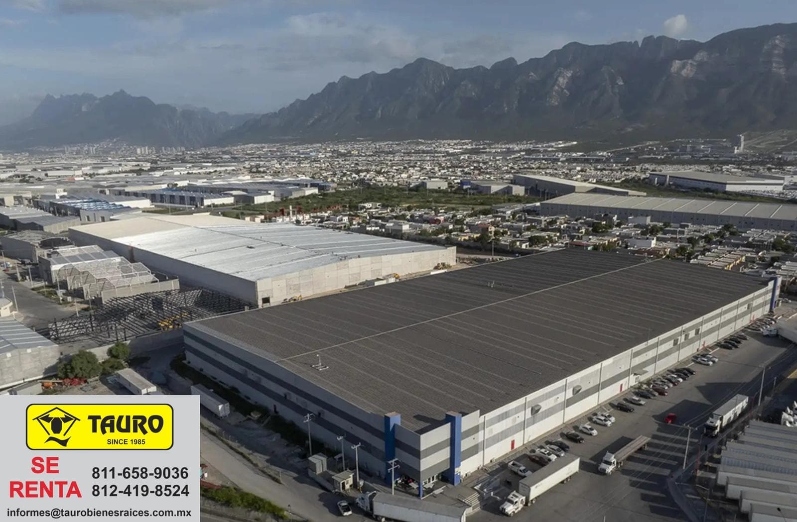 Nave industrial en renta de 9,750 m² en Santa Catarina N.L. - 1