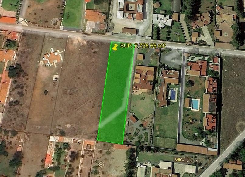 TERRENO EN VENTA GRANJAS RESIDENCIALES TEQUISQUIAPAN, QRO SUP. 2,725.66 m2 - 1