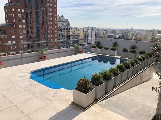 Monoambiente 29m APTO PROFESIONAL en edificio full amenities - 1