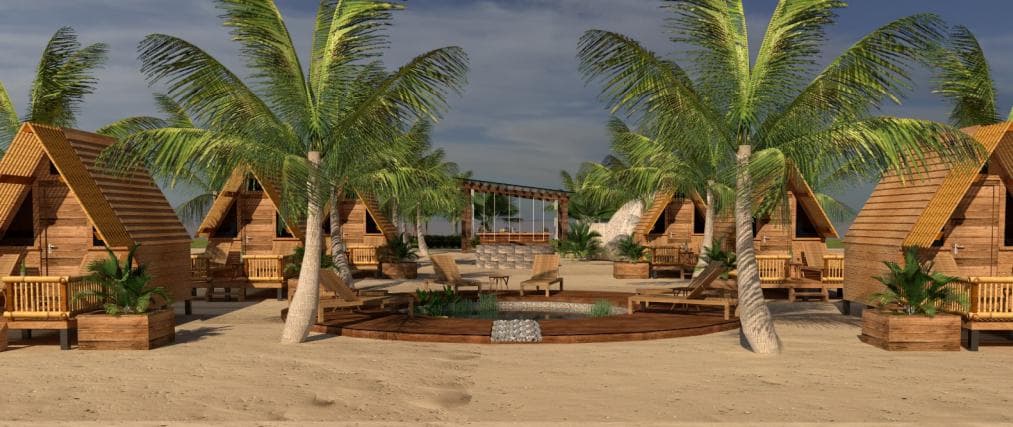 Hotel Glamping en Venta en Tulum Riviera Maya - 1