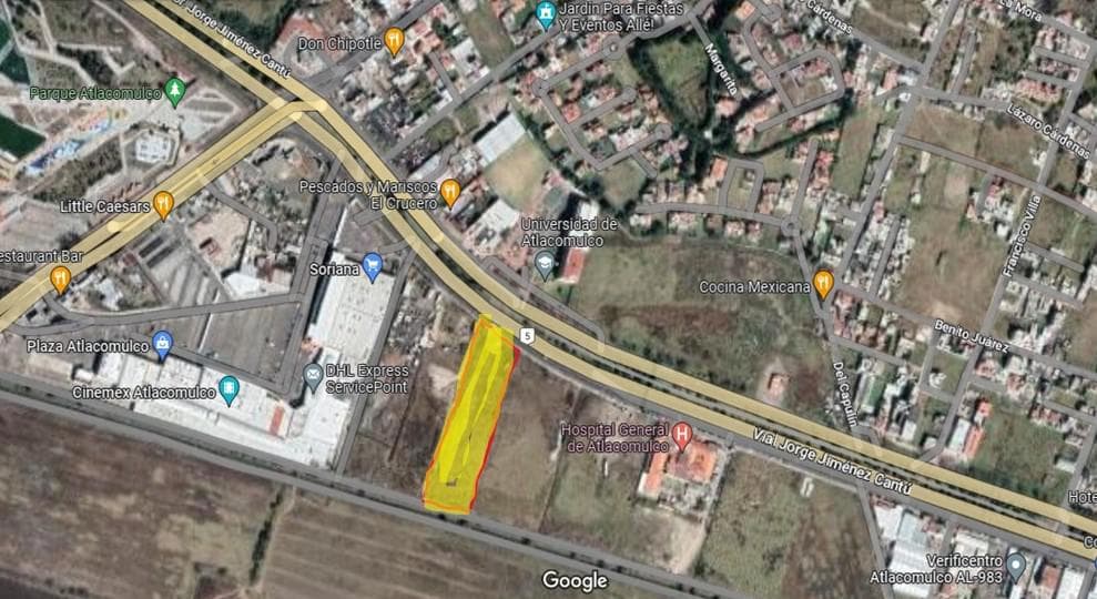 Terreno en Atlacomulco Con dos frentes - 1