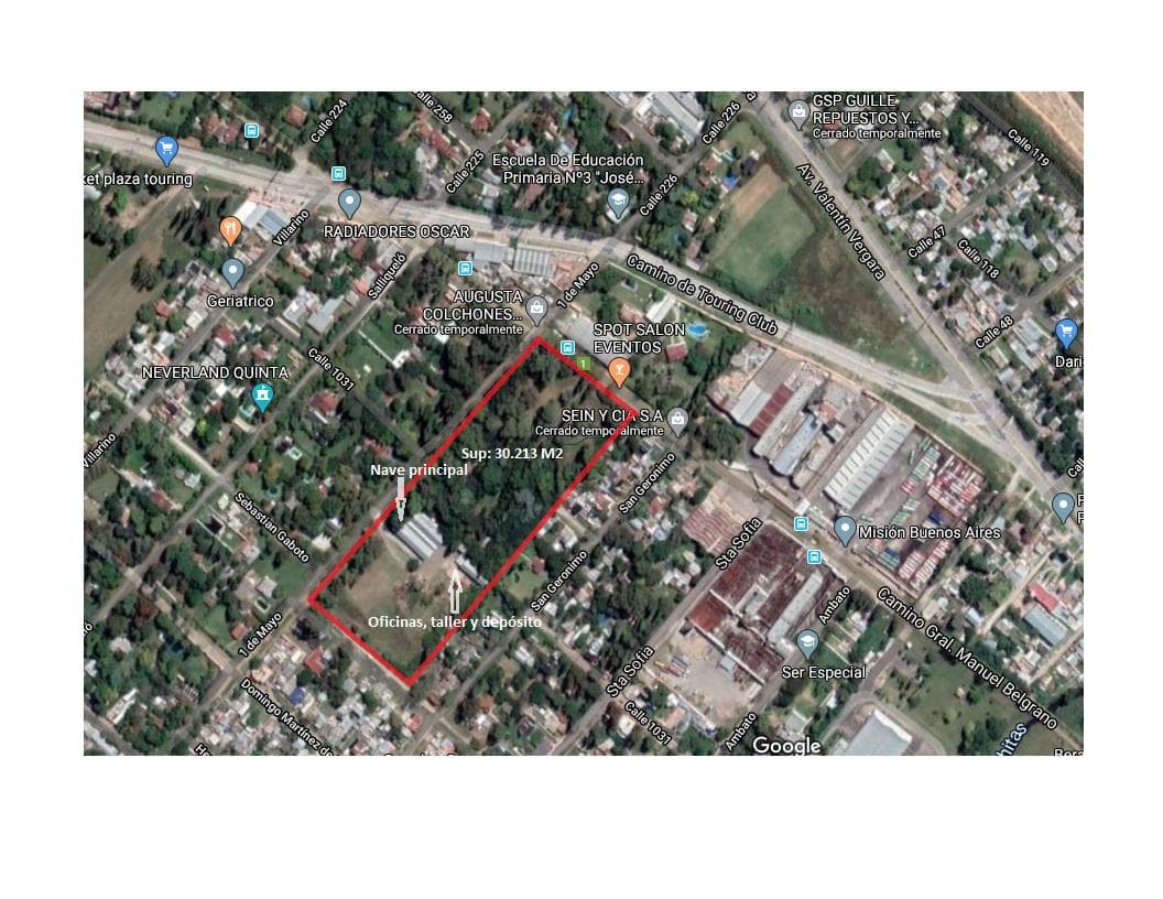 Predio de 3 Hectáreas en F. Varela con Oficinas, Nave Industrial y Depósito (SE ESCUCHAN OFERTAS!!!) - 1