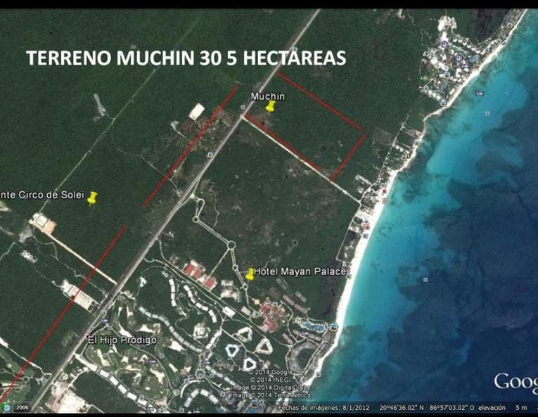 Terreno en Venta en Playa Secreto Isla Mujeres - 1