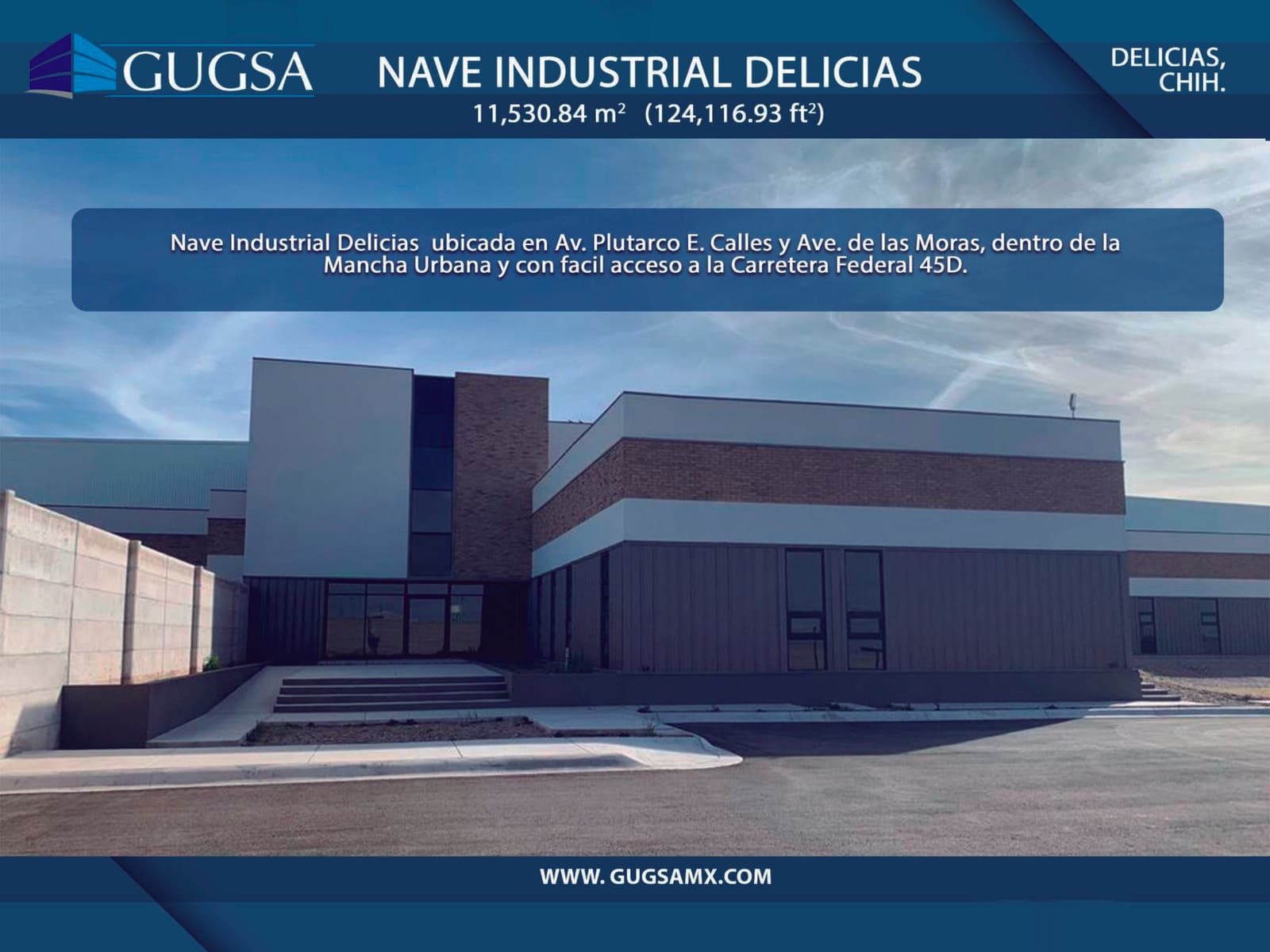 Nave y/o Bodega Industrial Delicias Chihuahua en Venta o Renta - 1