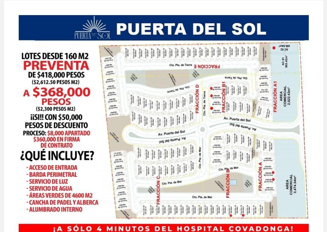 Terreno en venta por Hospital Covadonga, Boca del Río - 1