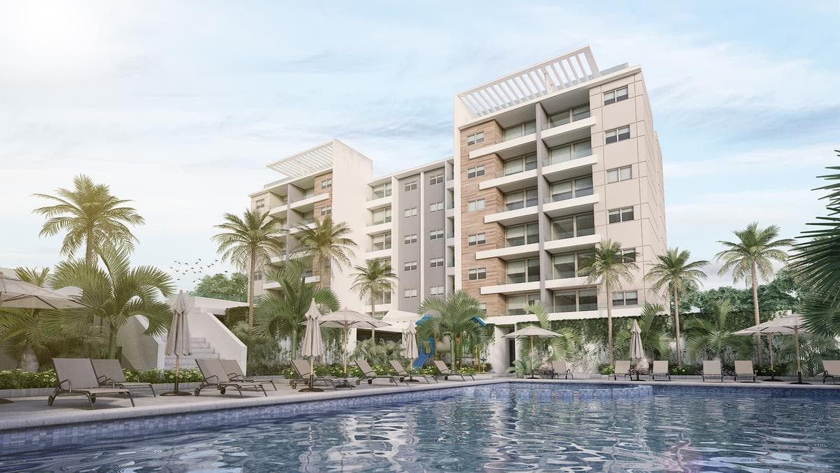 Moderno y Lujoso Departamento 2 Habitaciones | Zona Alta Plusvalía | Cancún - 1
