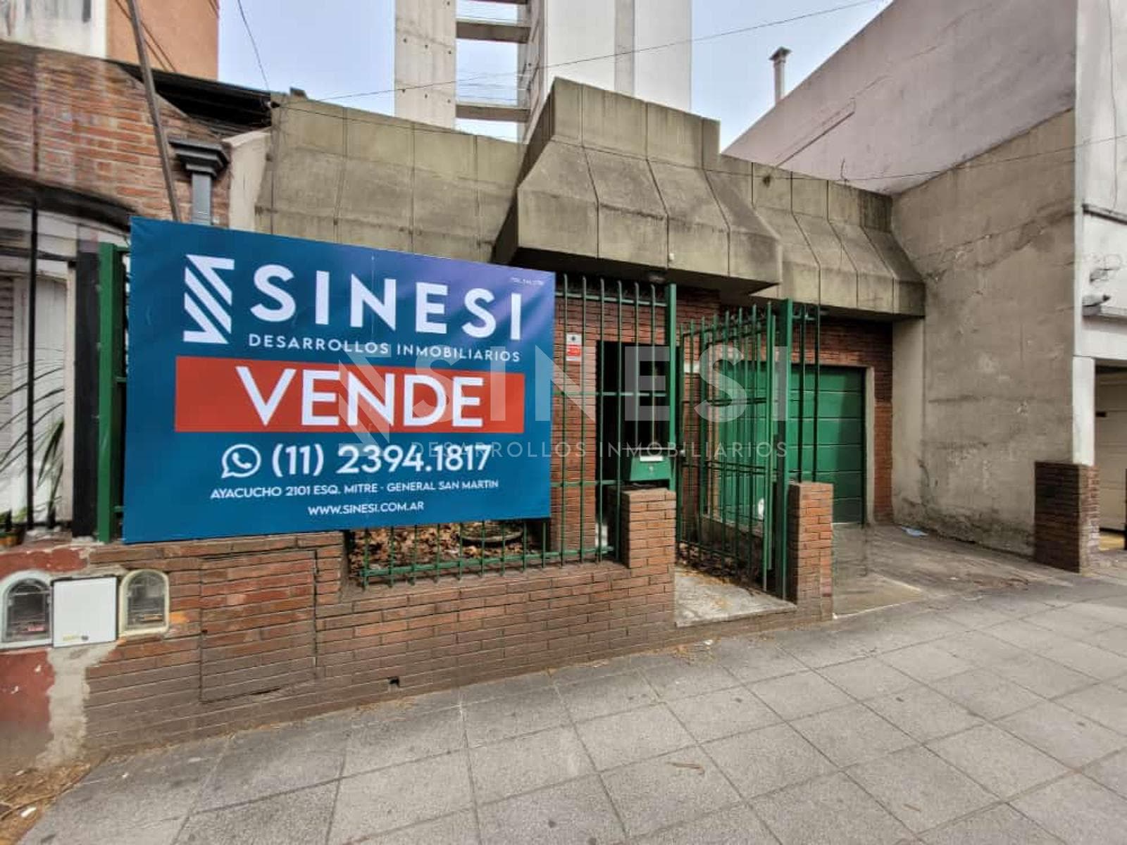 Terreno en San Martin Centro - Caseros 2284 - 171m2 - 1