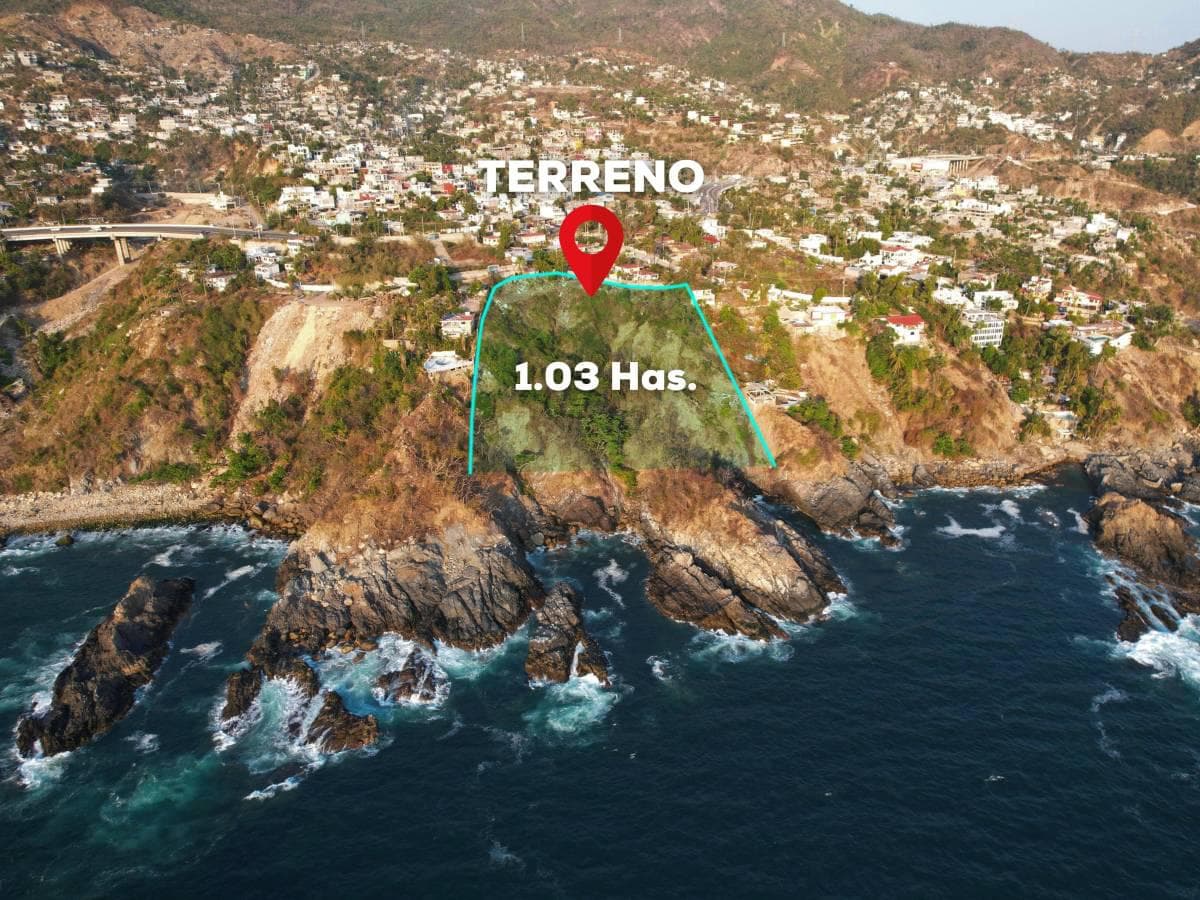 TERRENO EN VENTA, BALCONES AL MAR, ACAPULCO GRO - 1