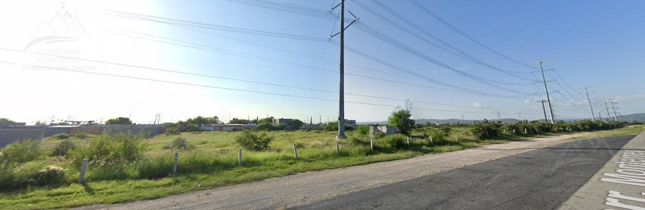 Terreno en renta de 3700 metros frente a carretera ciénega de Flores Nuevo León. - 1
