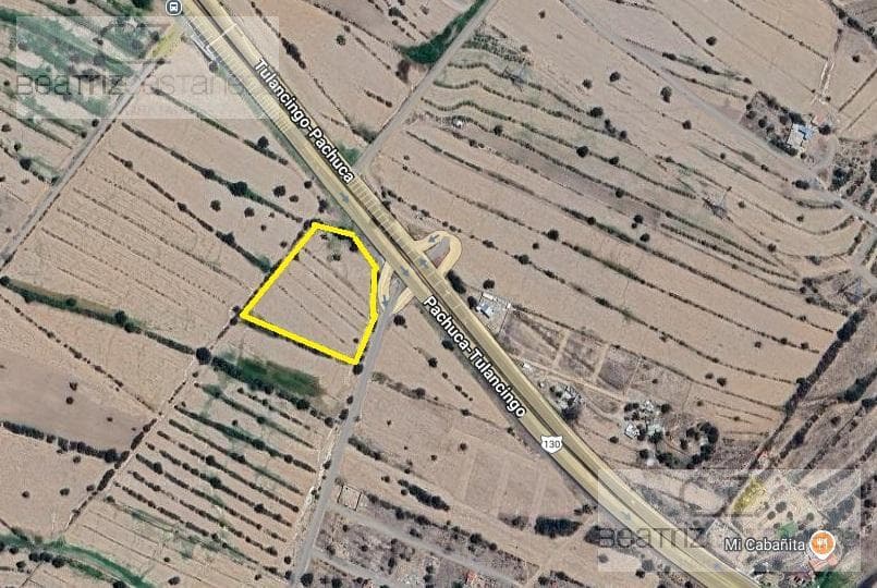 TERRENO EN VENTA, CARRETERA FEDERAL PACHUCA TULANCINGO, EL MERCILLERO - 1