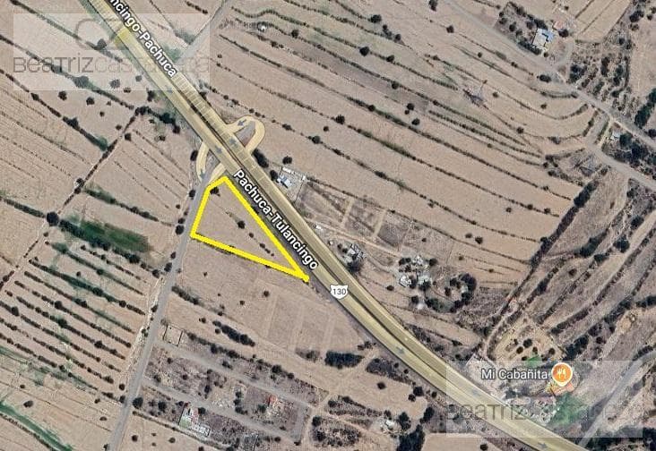 TERRENO EN VENTA, A PIE DE CARRETERA PACHUCA TULANCINGO, EL MERCILLERO, EPAZOYUCAN, HGO. - 1