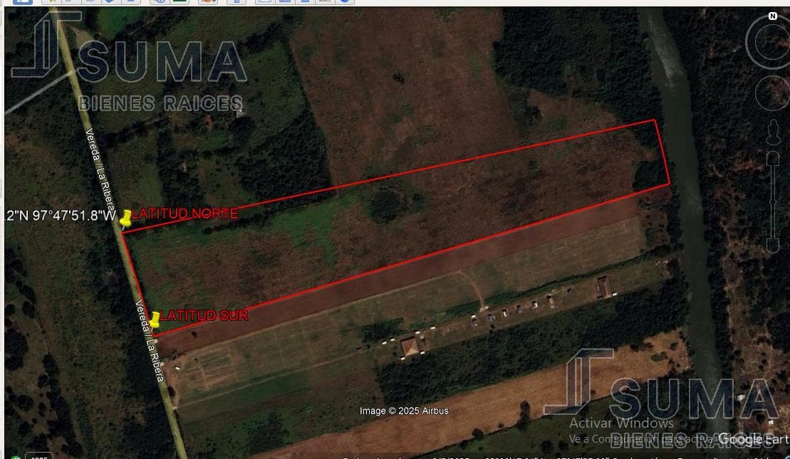 Terreno en Venta en Brecha Huasteca, La Rivera Veracruz. - 1