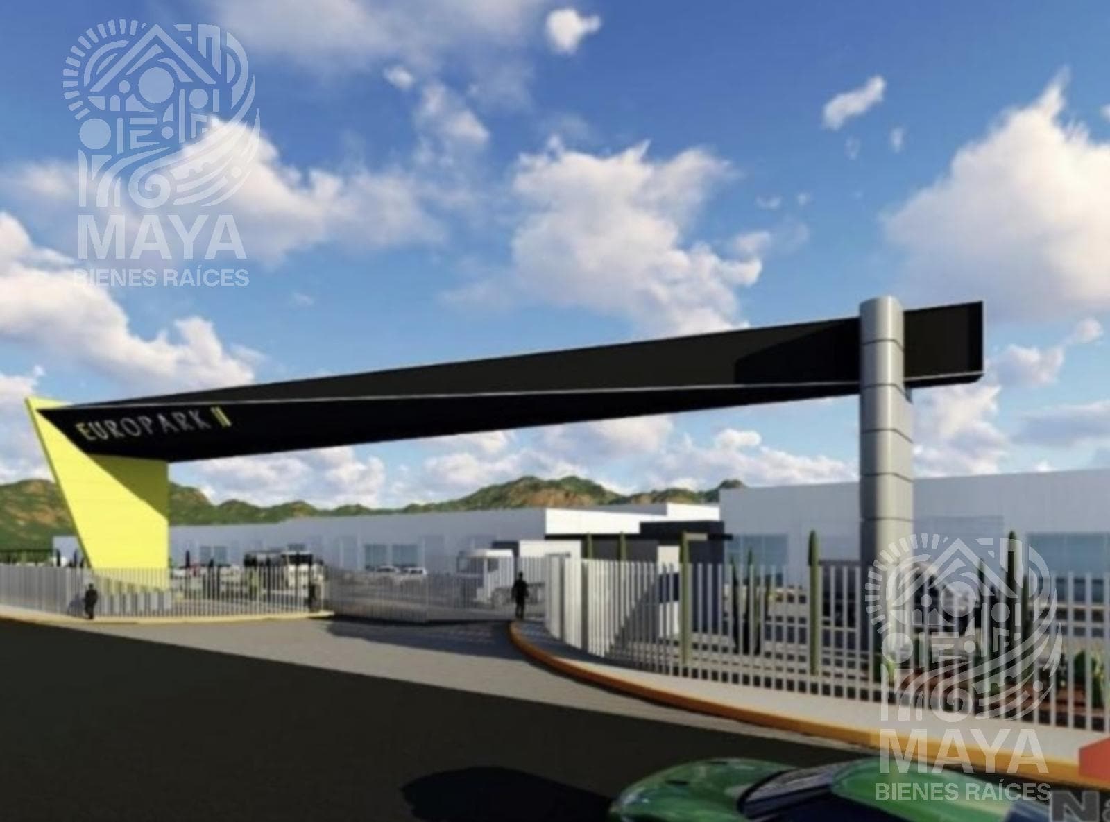 Bodega Industrial en RENTA-Europark II-200 m2-Los Cues Km 2-Querétaro - 1