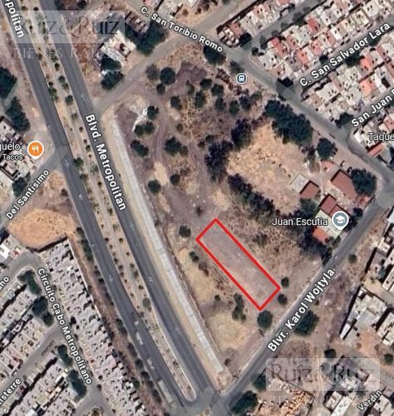 Terreno Eje Metropolitano. - 1